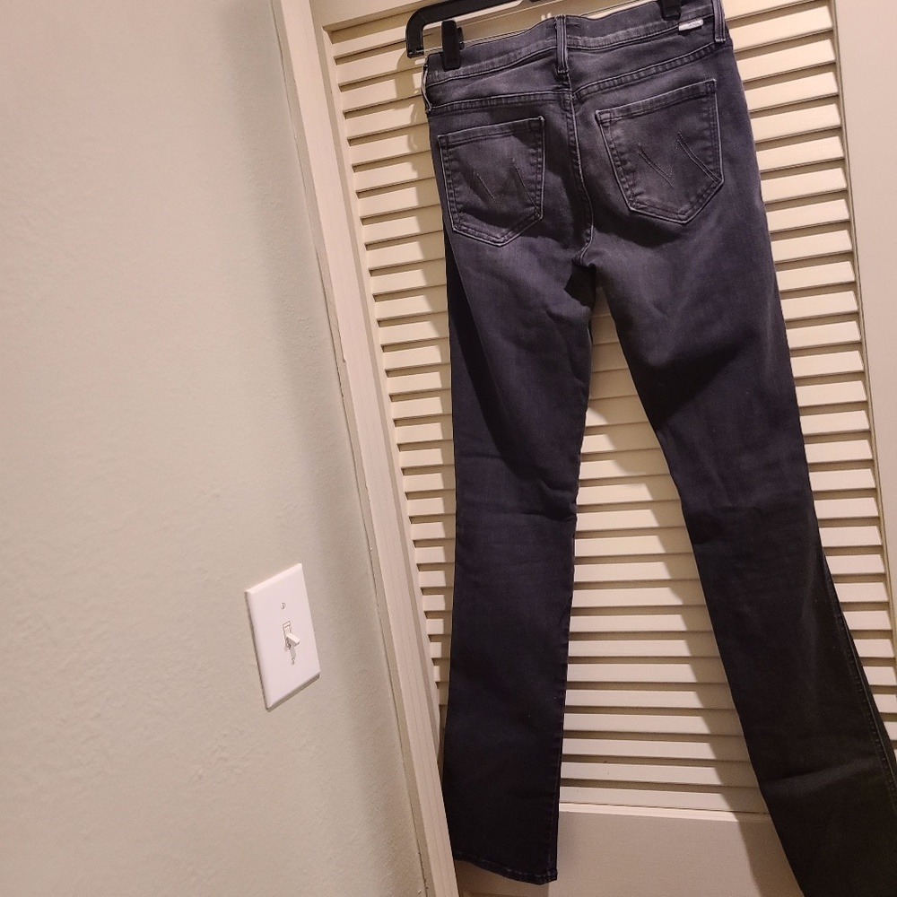 MOTHER Straight Leg Sz 25 in Rebels & Lovers Wash